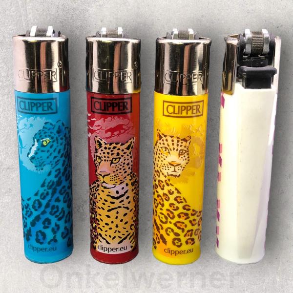 Leopard Clipper Feuerzeuge